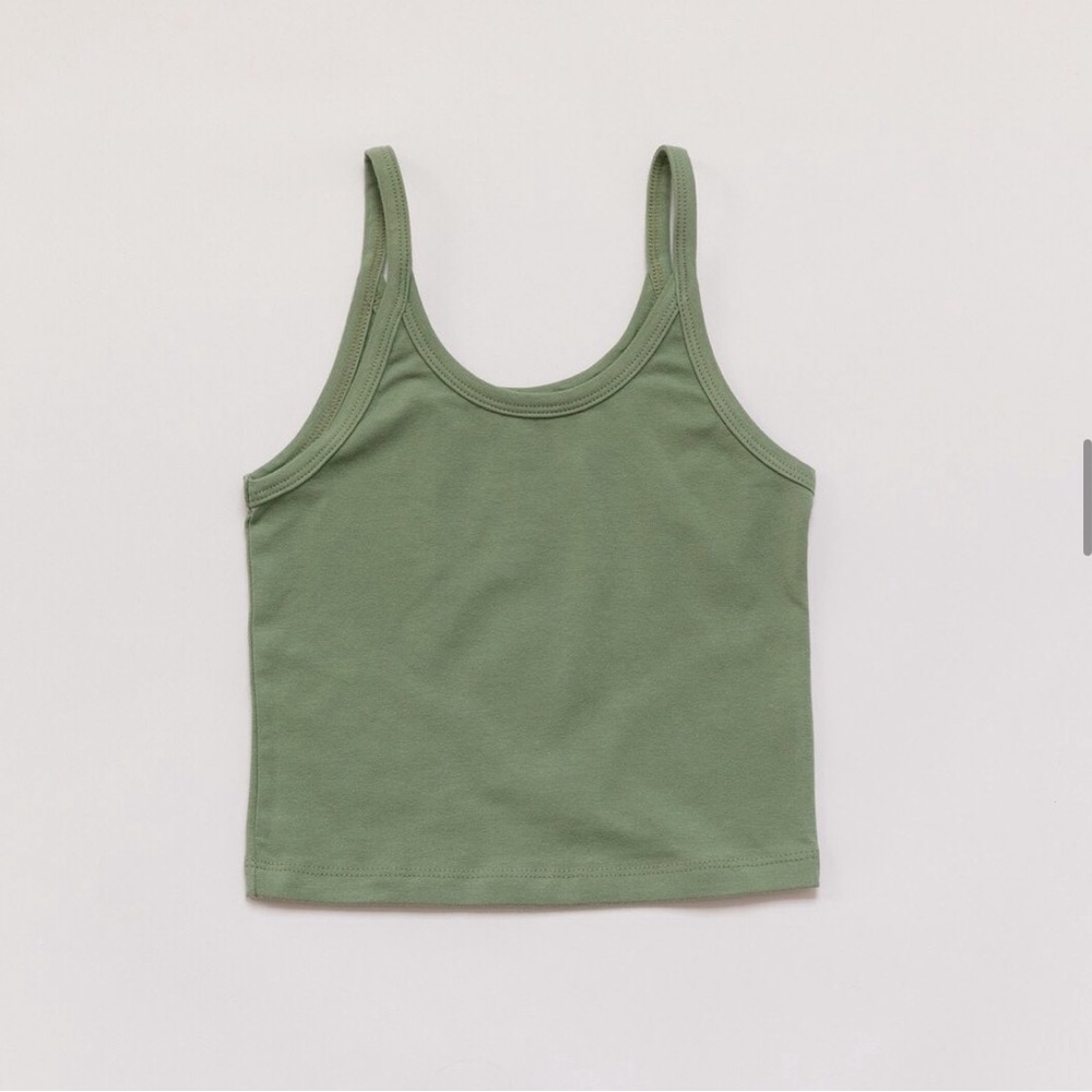 ARQ Celadon Crop Tank